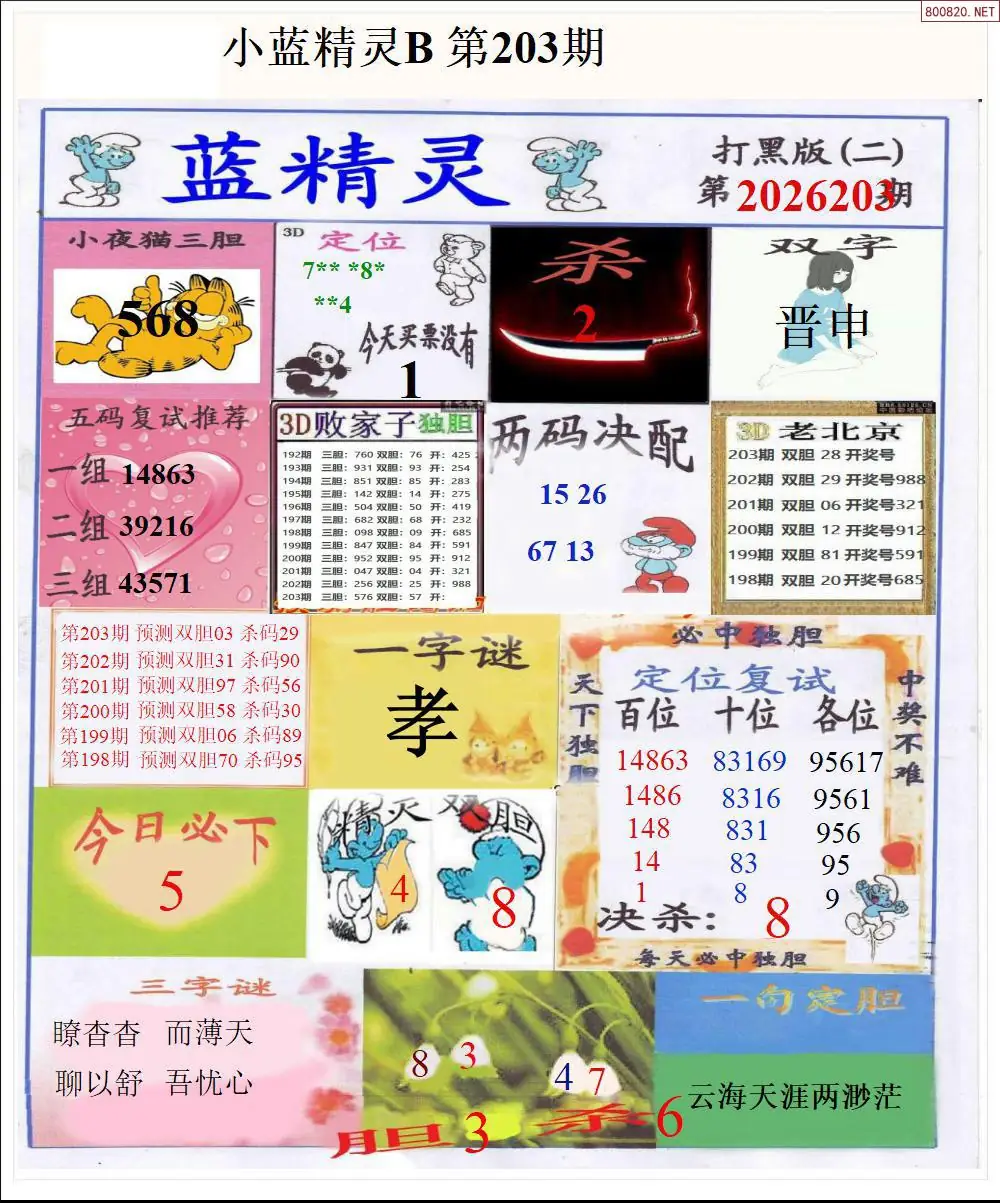 A196小蓝精灵B