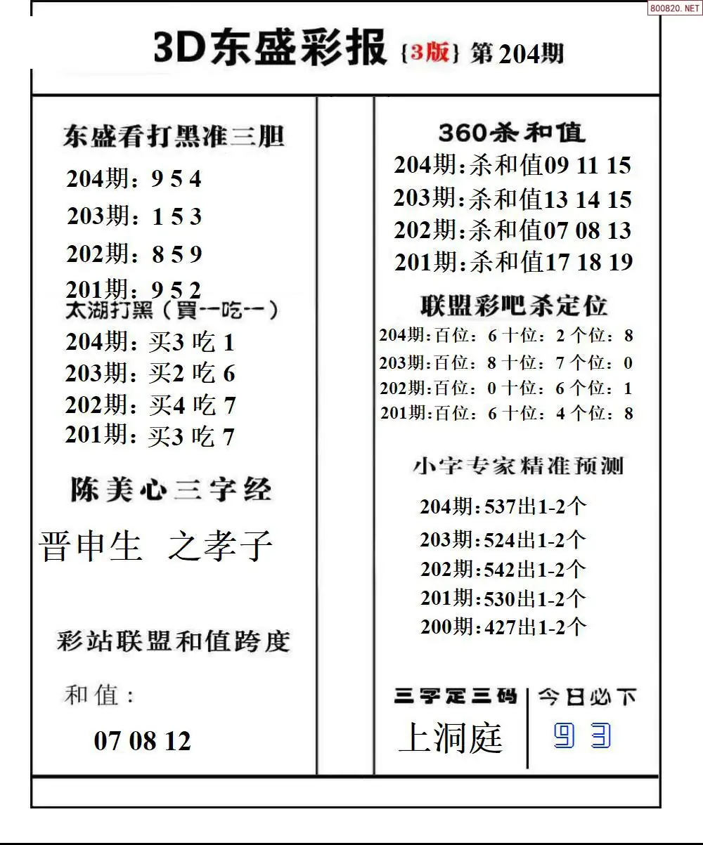 A229东盛彩报3版