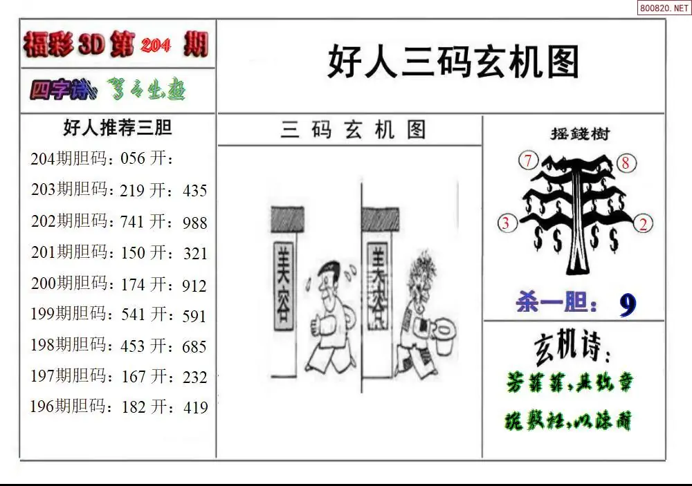 A210好人玄机图