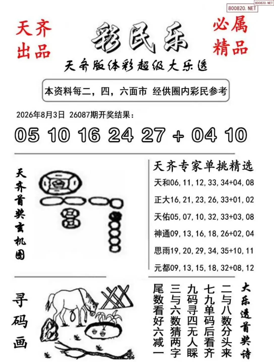 大乐透彩民乐图