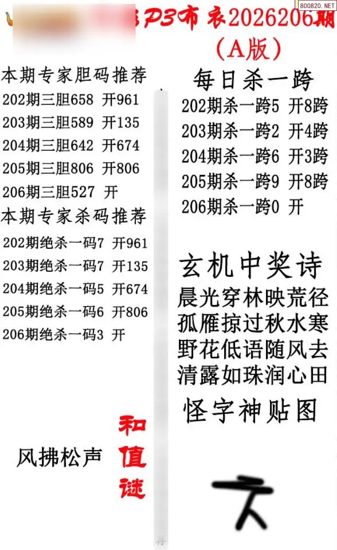 p3牛彩布衣A版