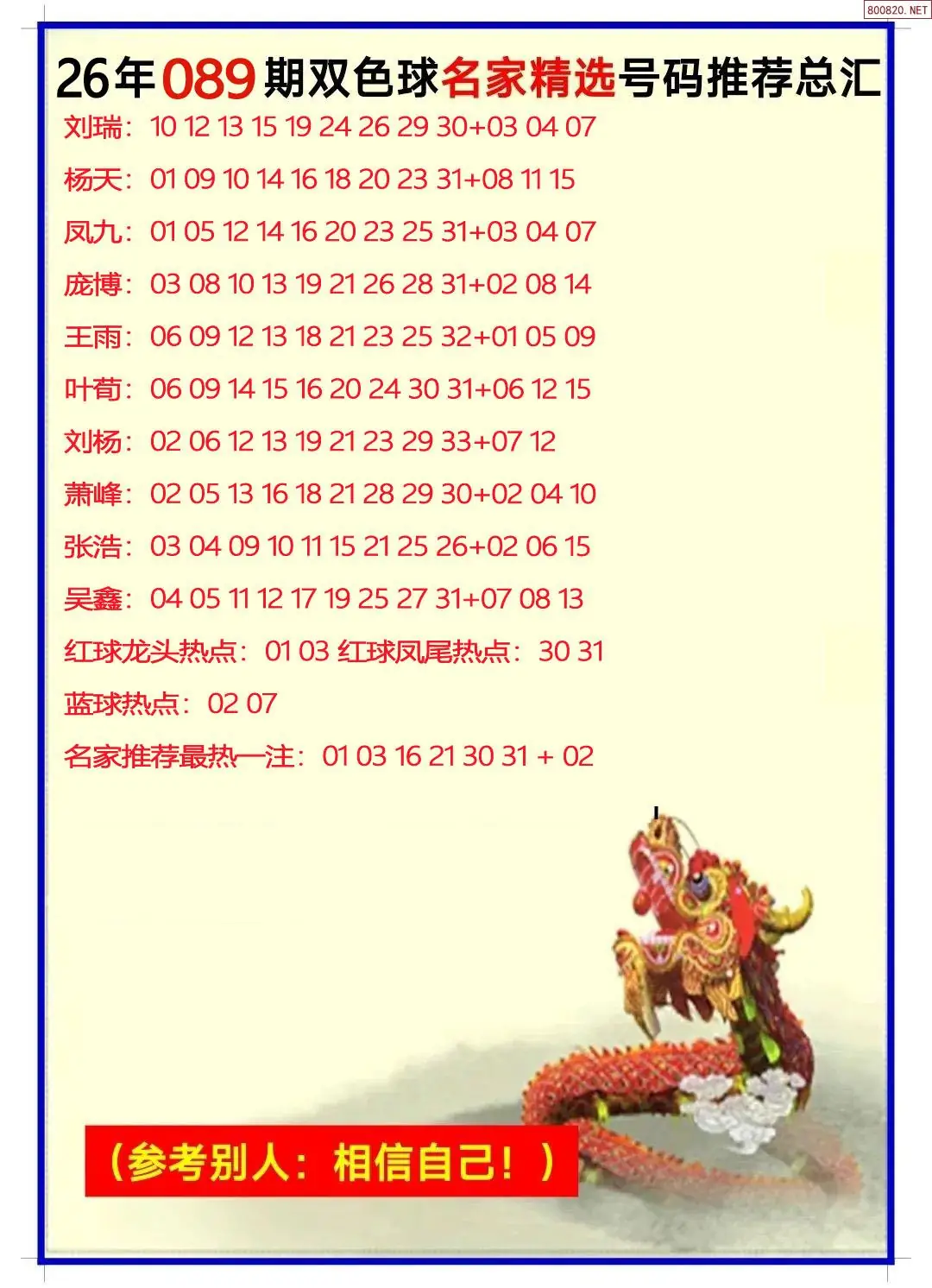 名家选号推荐