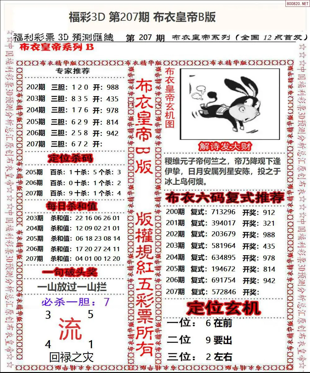 布衣皇帝B版