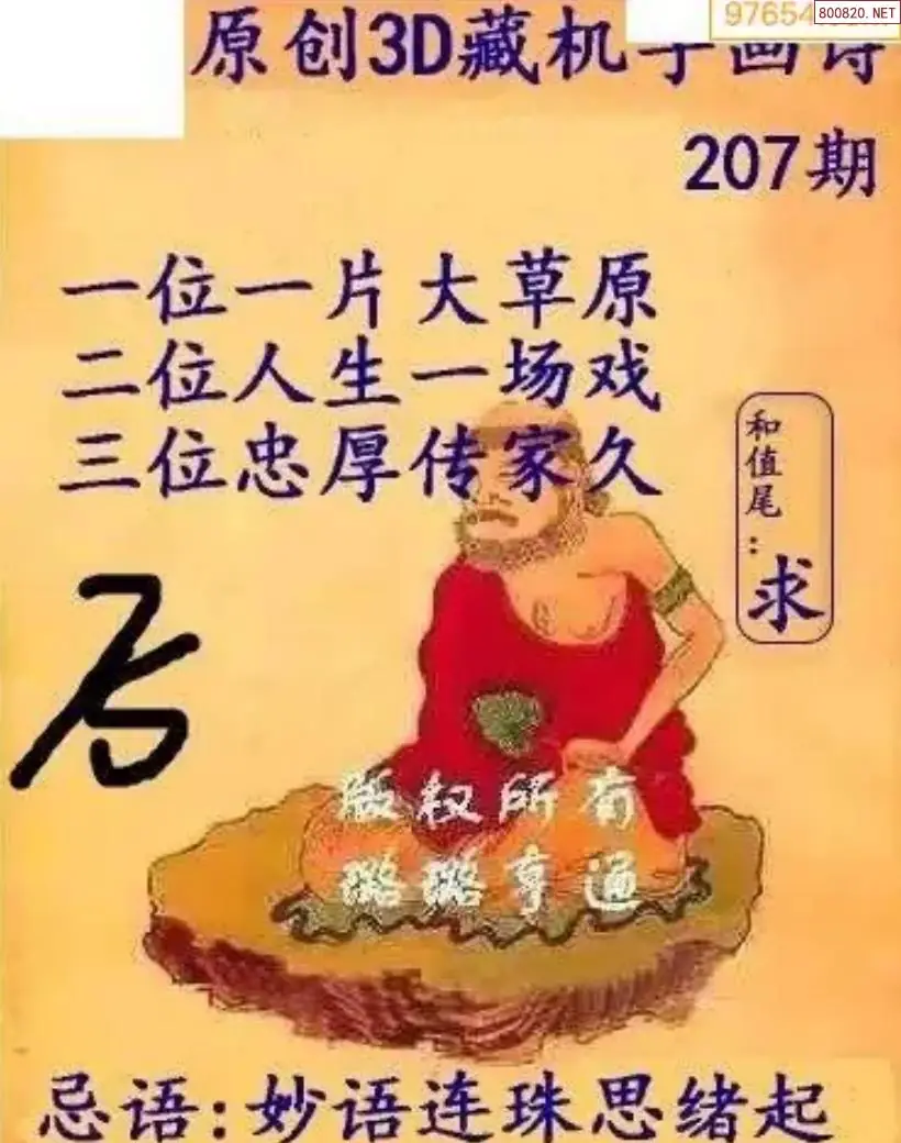 牛彩3D藏机图