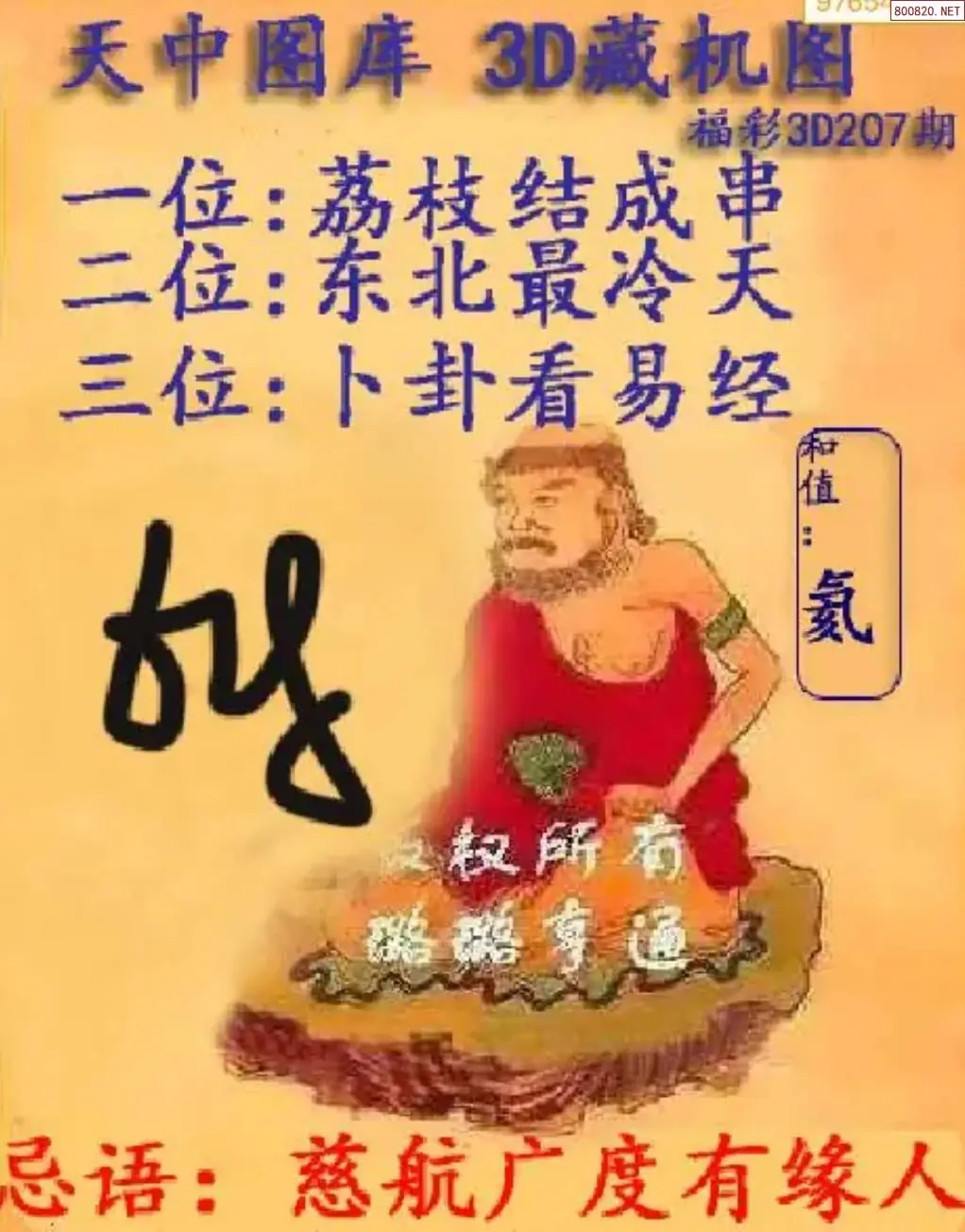 天中藏机图