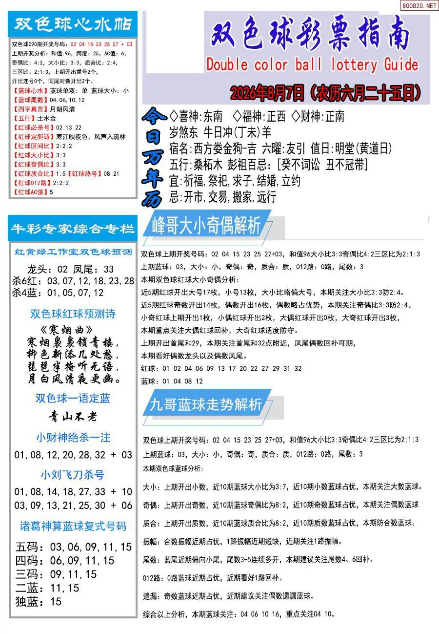 牛彩指南
