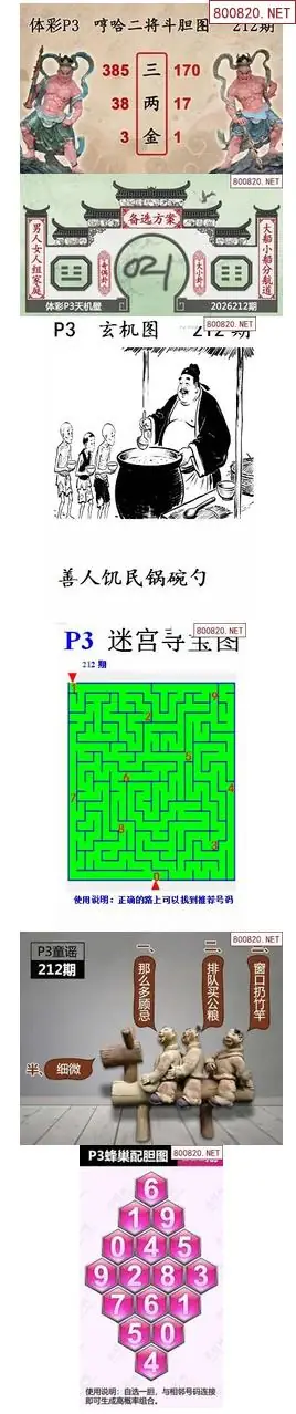 蜂巢天机图谜