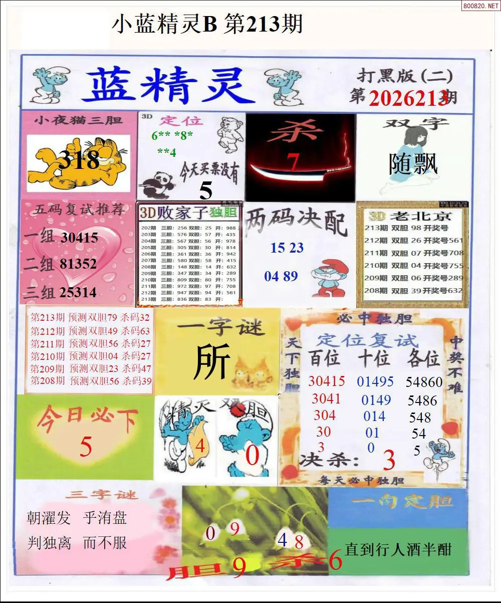 A196小蓝精灵B