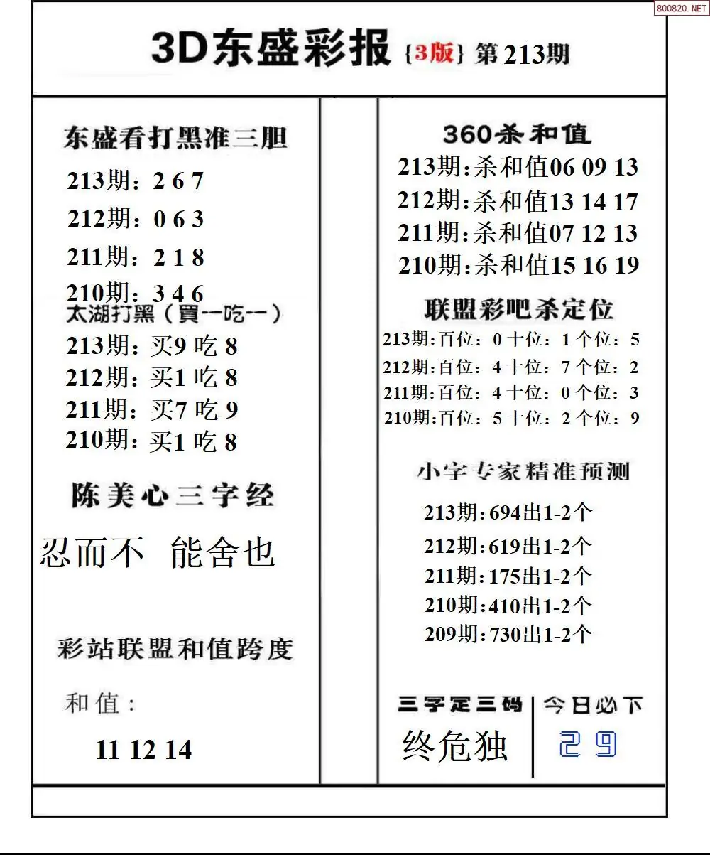 A229东盛彩报3版