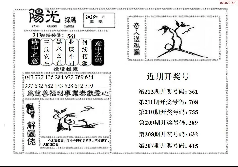 A2123D阳光探码