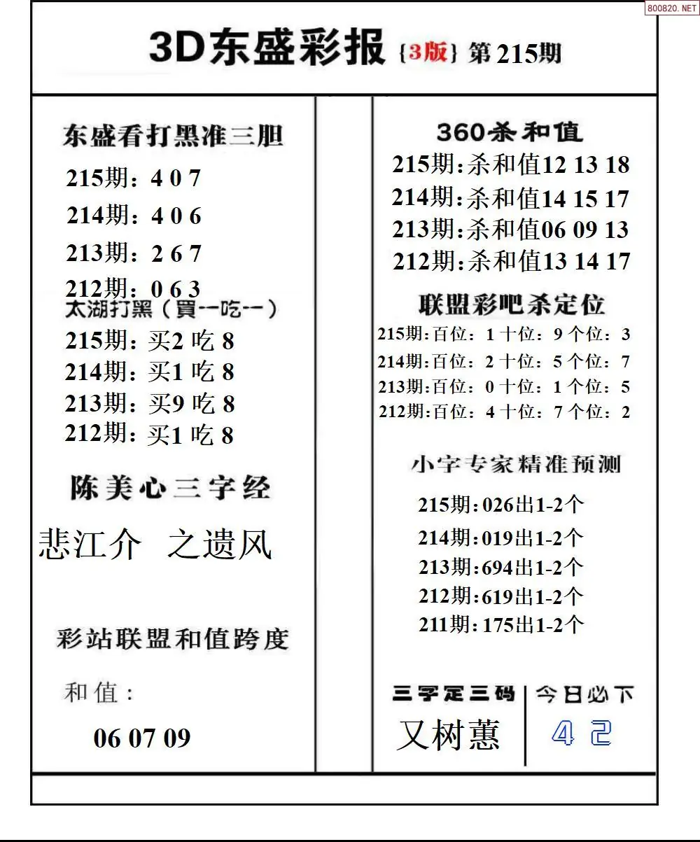 A229东盛彩报3版
