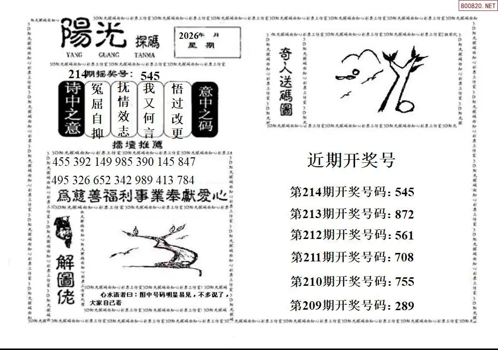 A2123D阳光探码