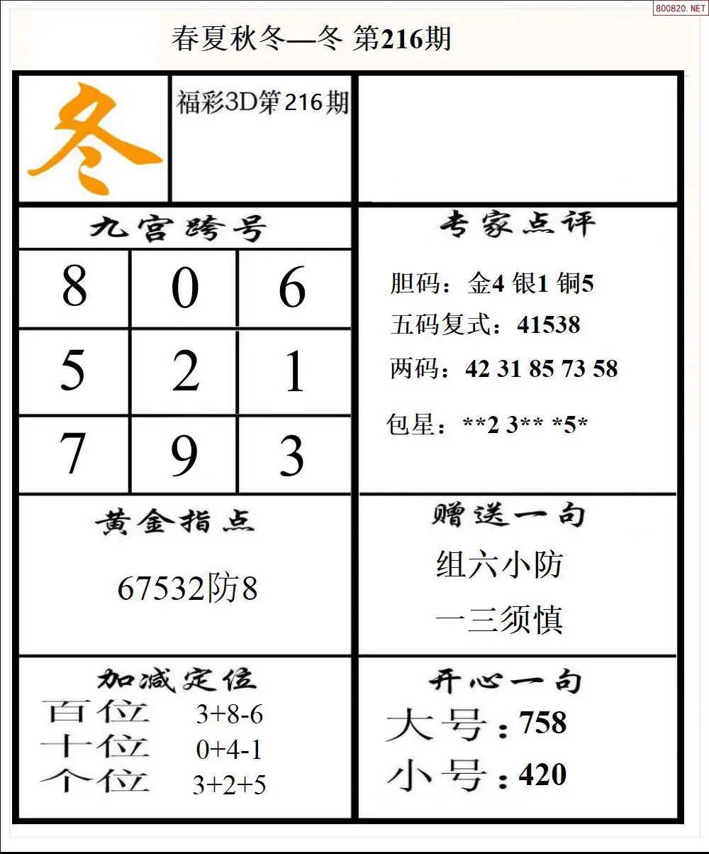 A192春夏秋冬4版