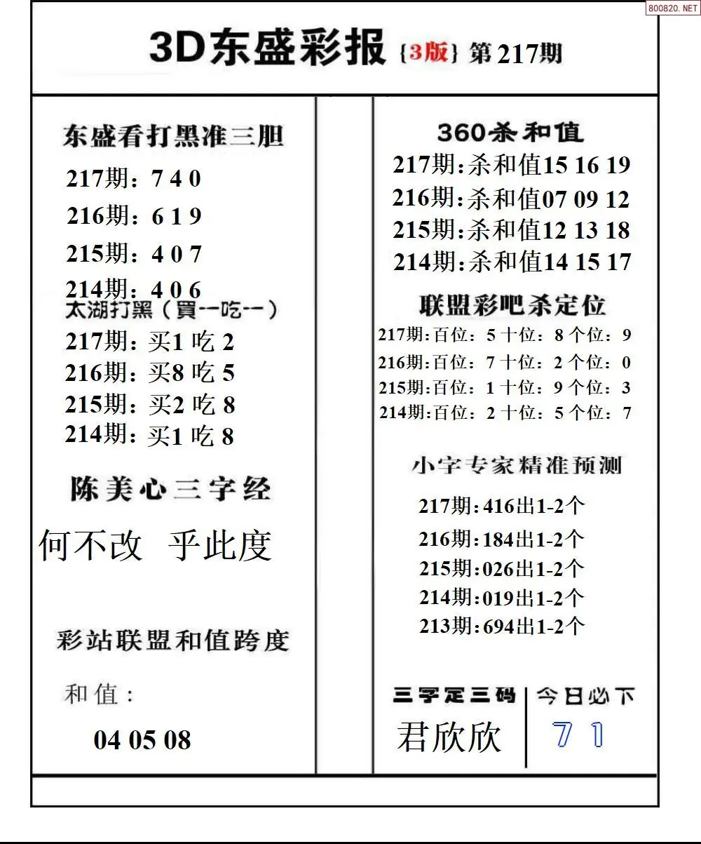 A229东盛彩报3版