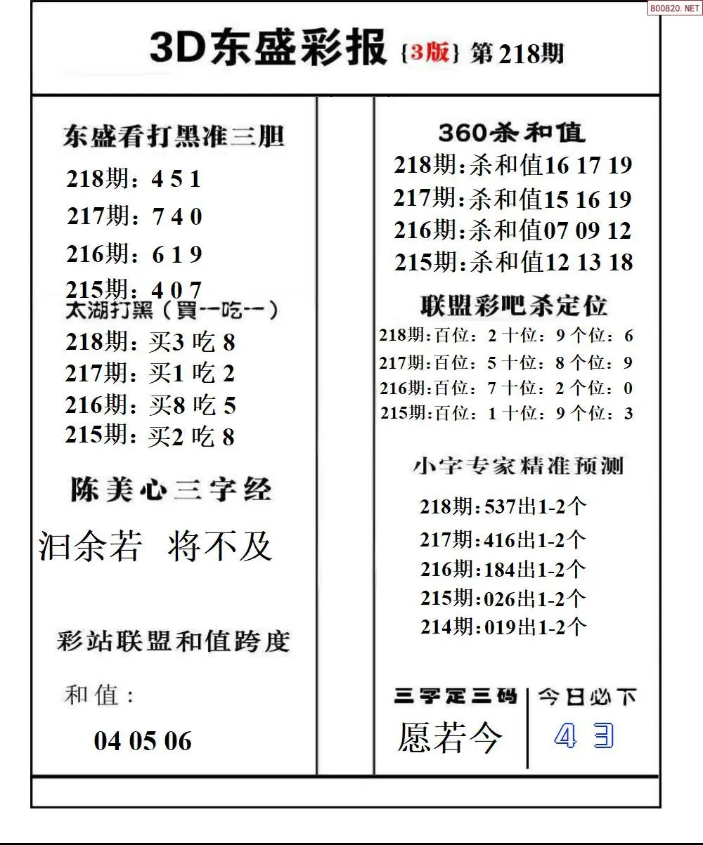 东盛彩报3版