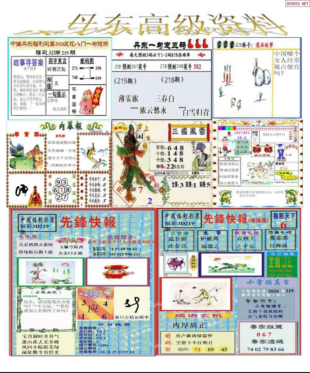 真丹东高级资料