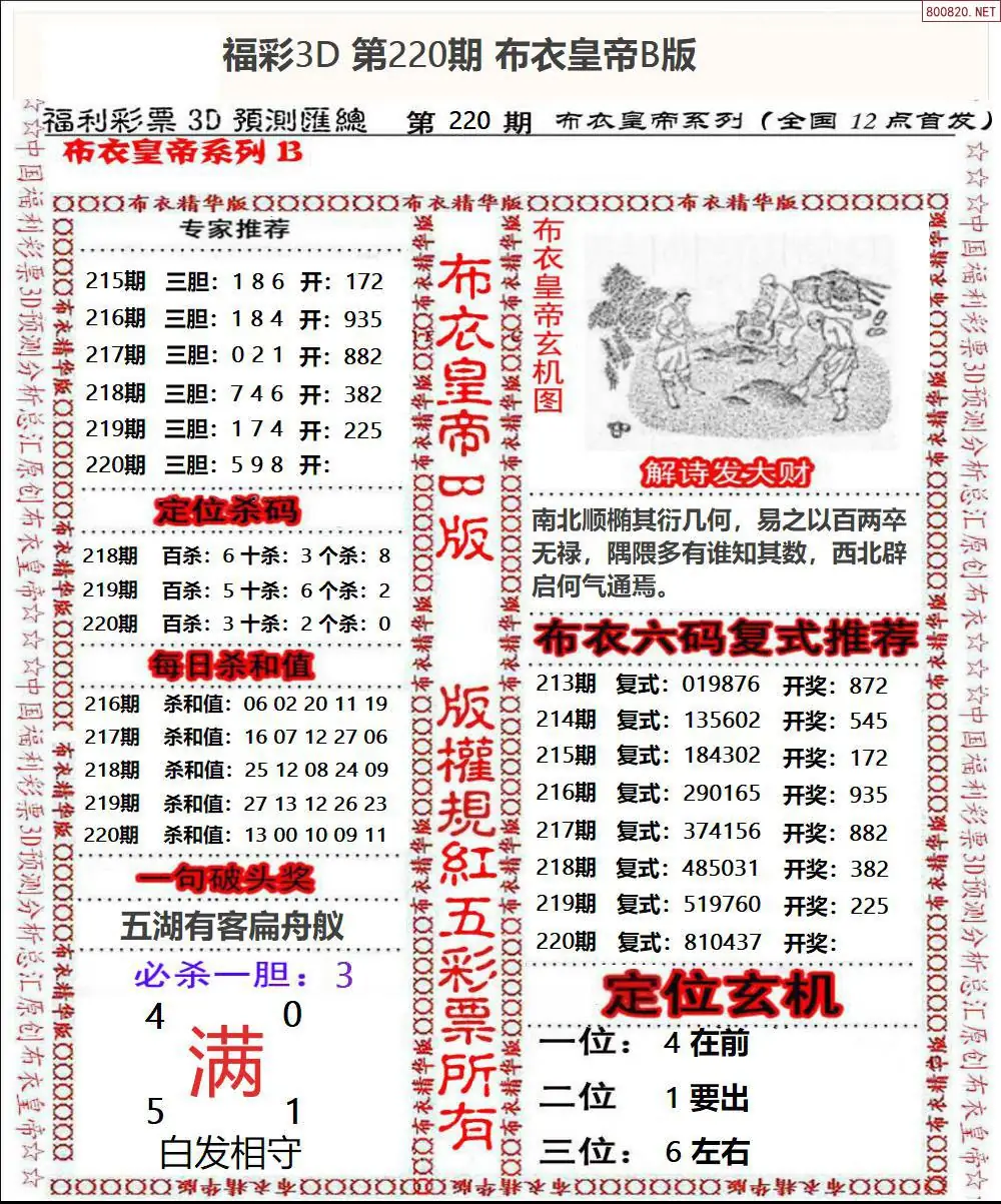 布衣皇帝B版