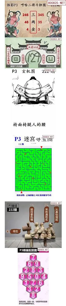 蜂巢天机图谜