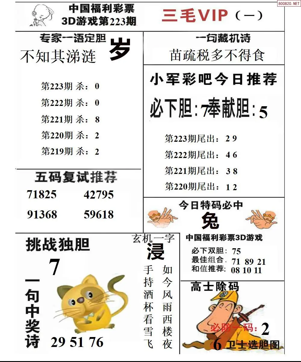 A232三毛VIP一版