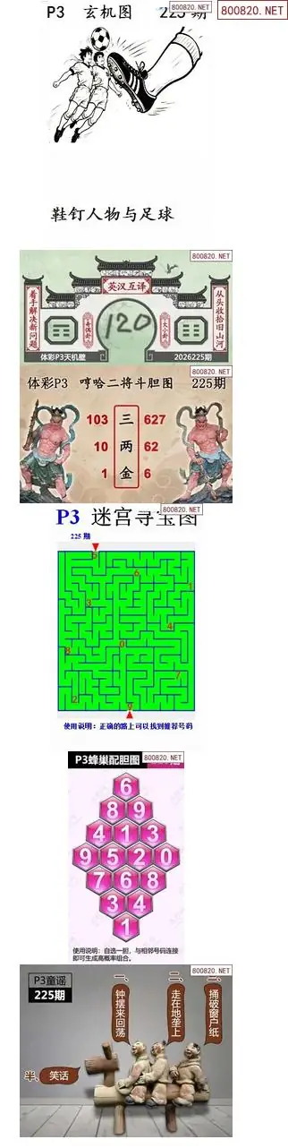 蜂巢天机图谜