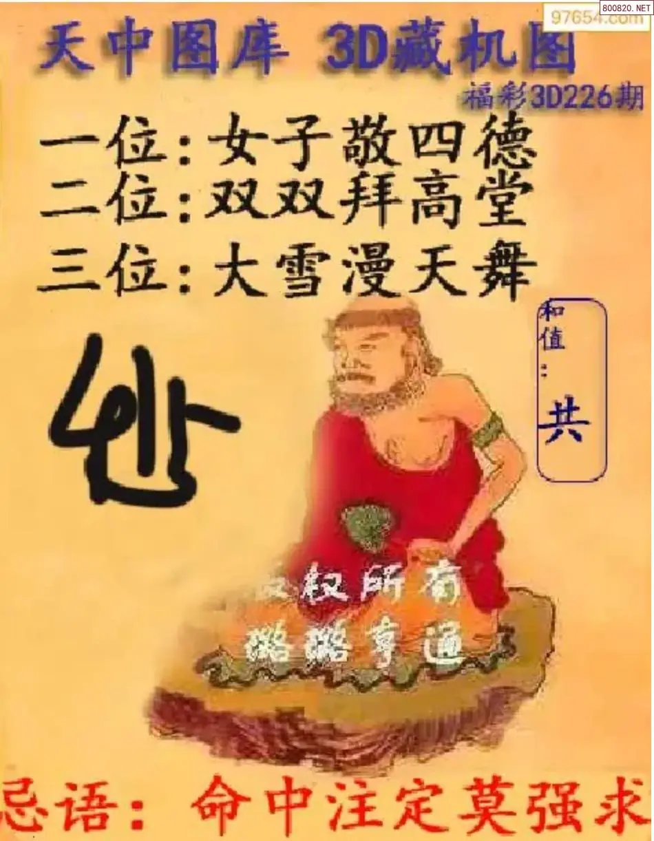 天中藏机图
