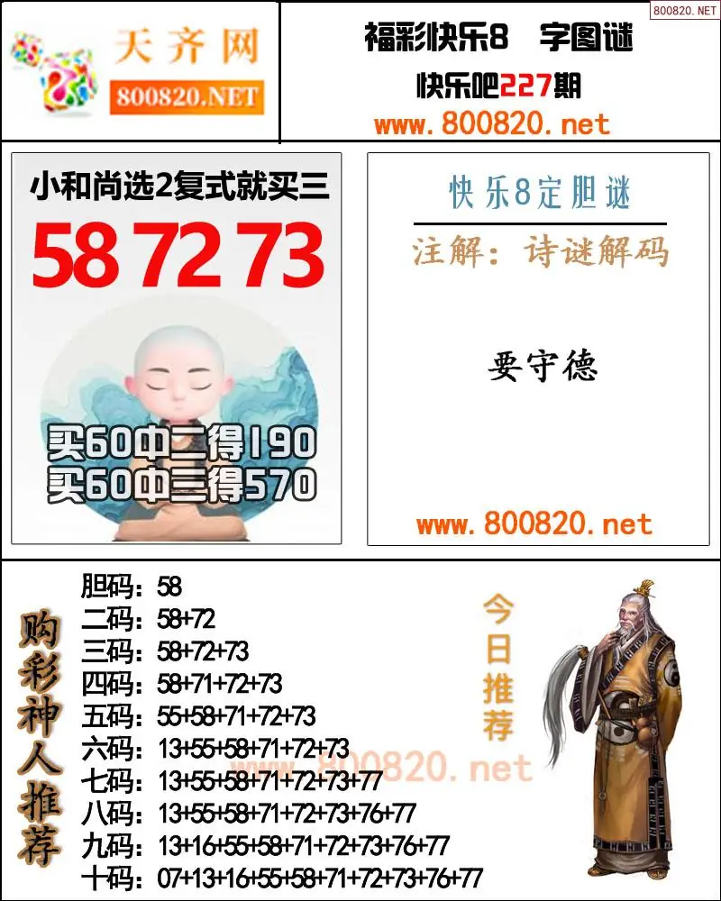 购彩神人推号图