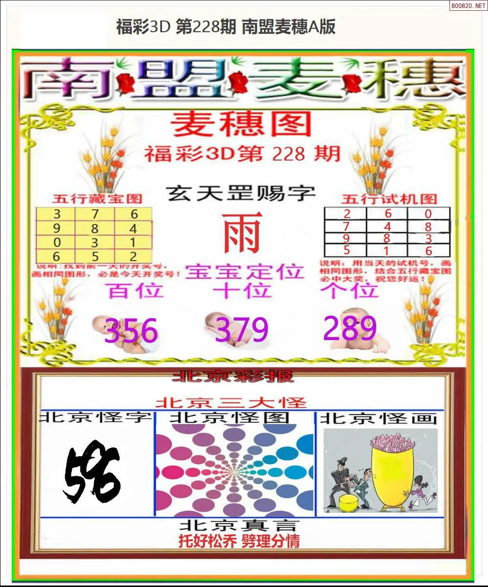 南盟麦穗A版
