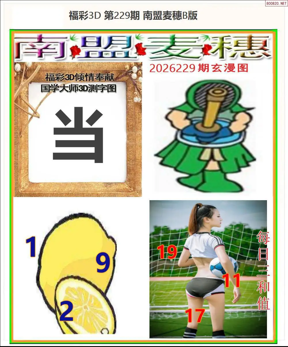 南盟麦穗B版