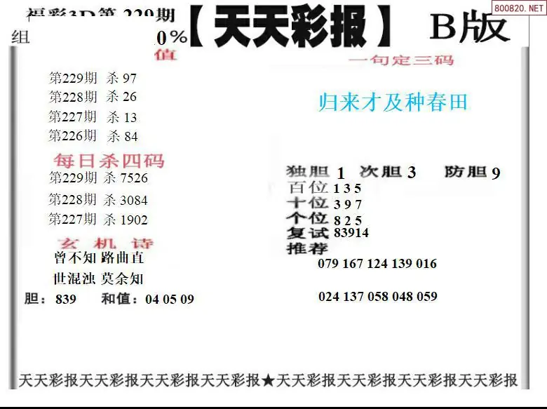 天天彩报2版