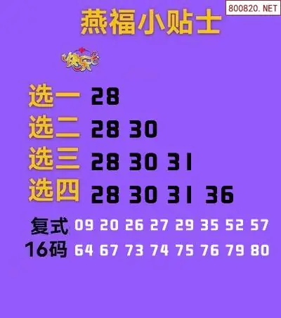燕福小贴士