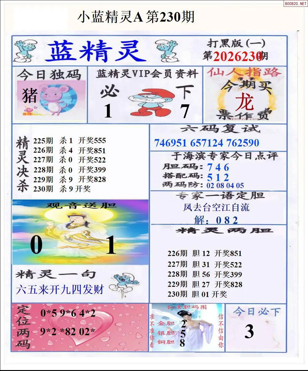 小蓝精灵A
