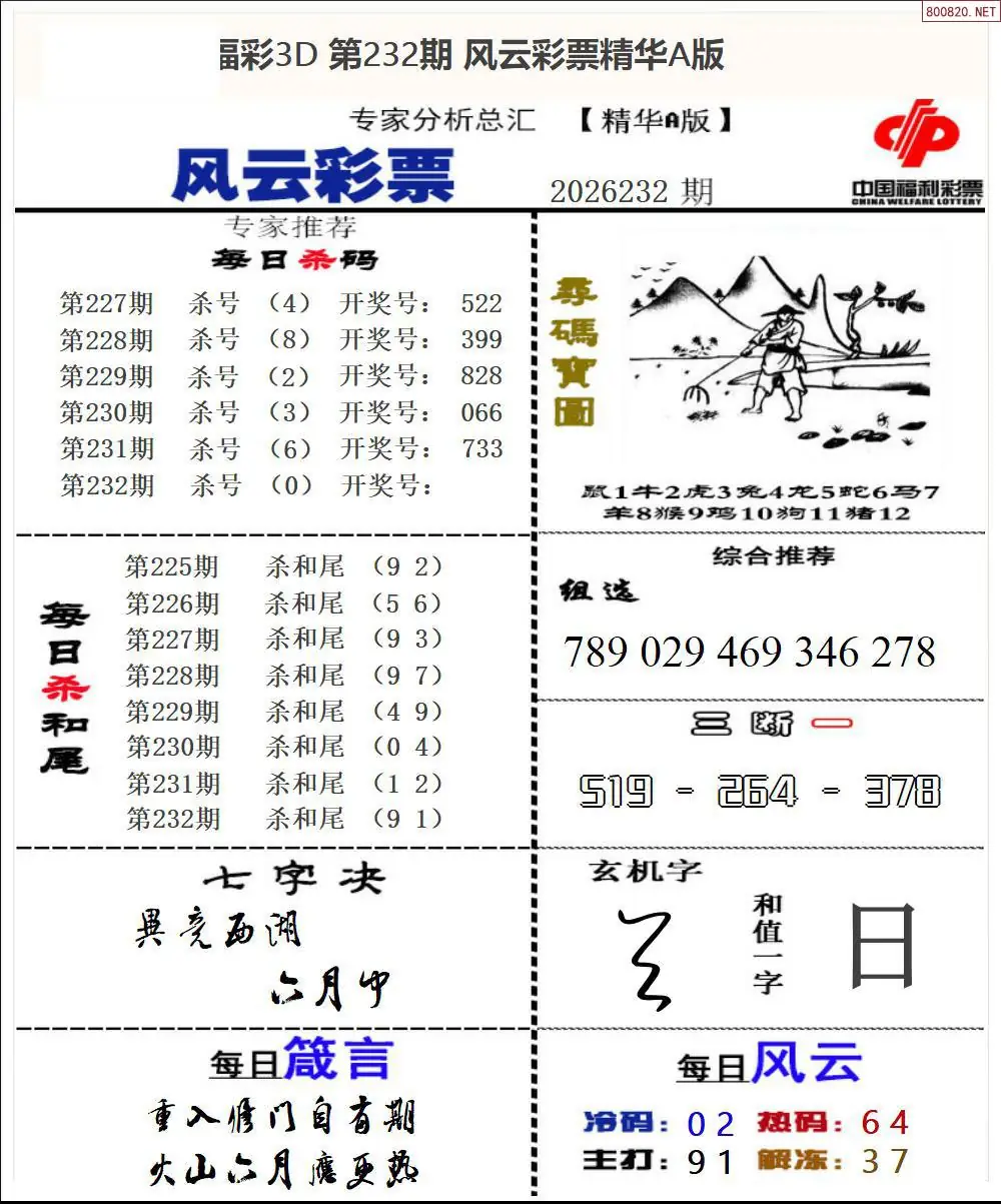 风云彩票精华A