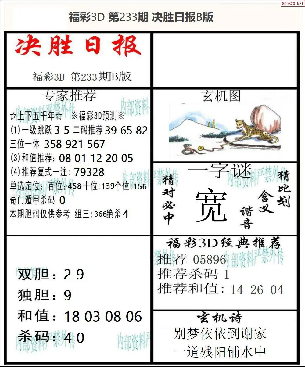 决胜报B版