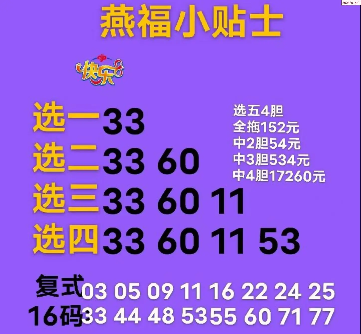 燕福小贴士