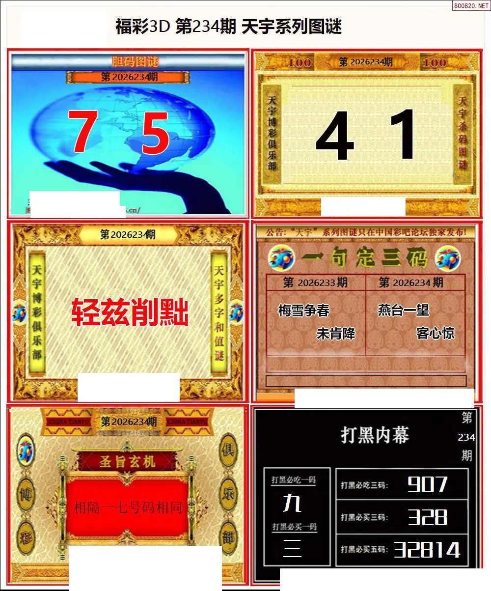 天宇全图打印版