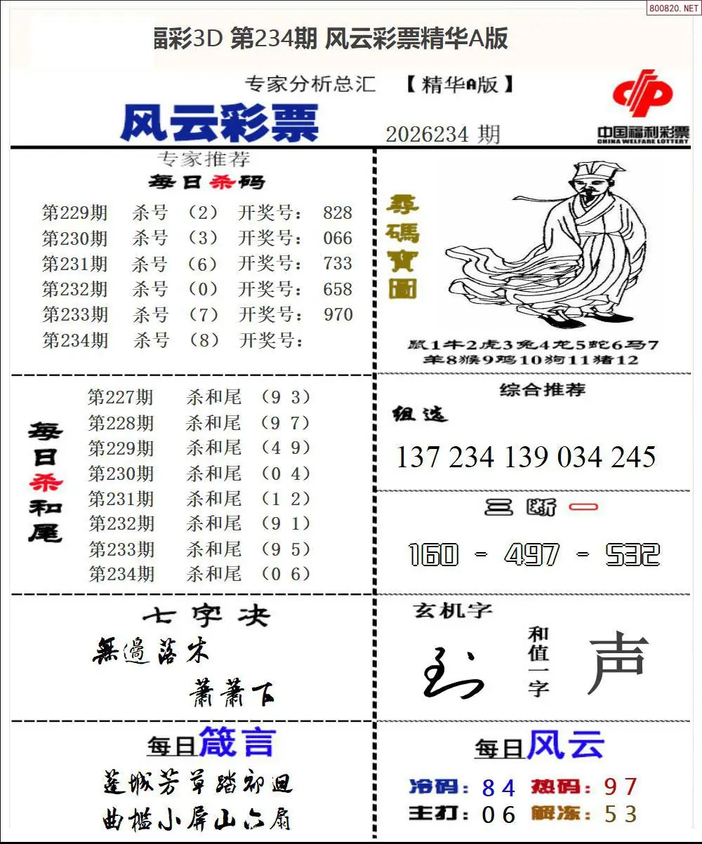 风云彩票精华A