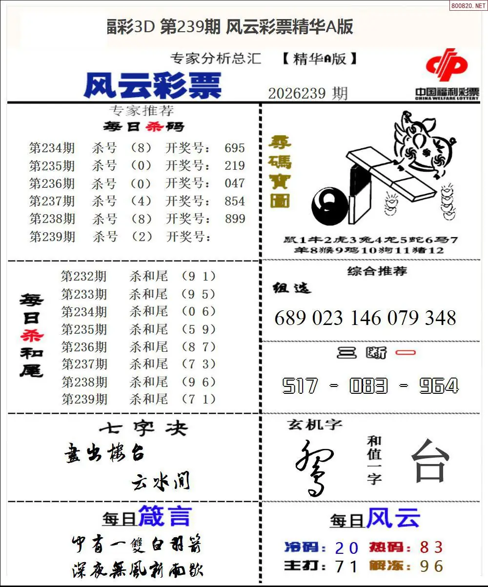 风云彩票精华A
