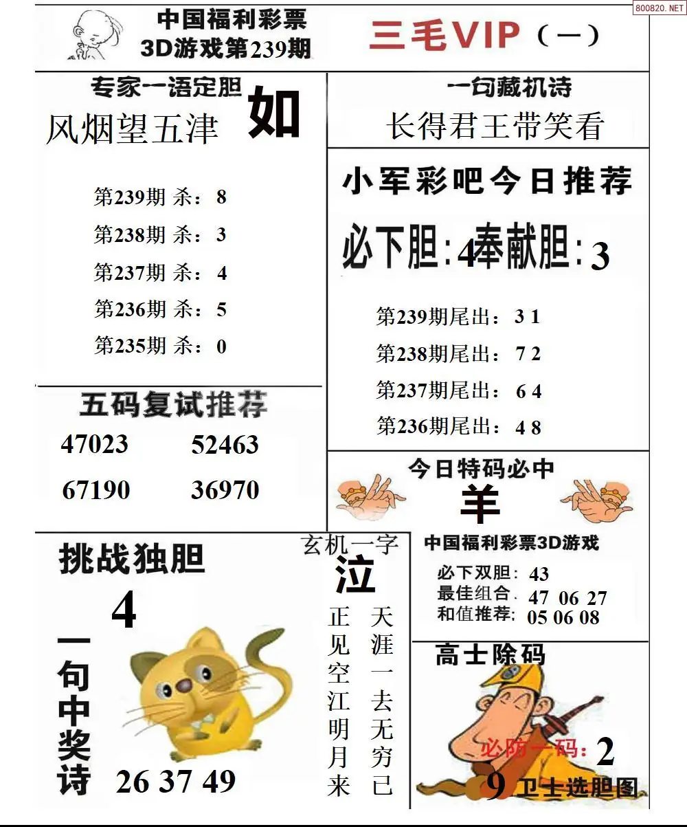 三毛VIP一版