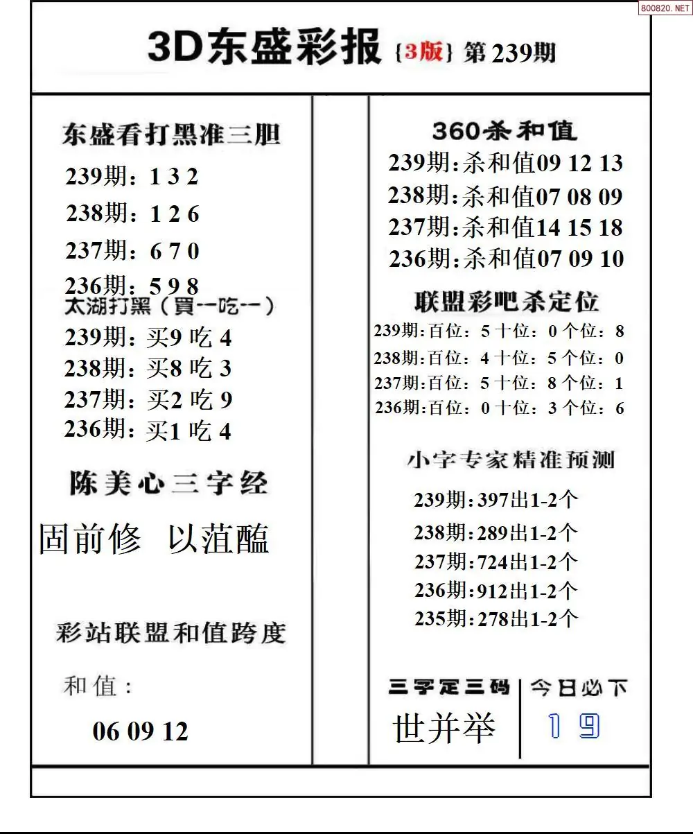 东盛彩报3版