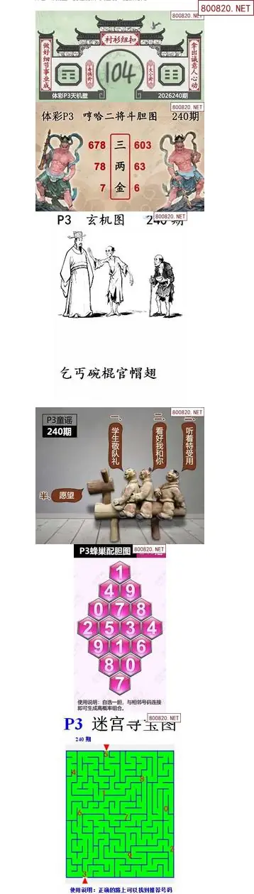 蜂巢天机图谜