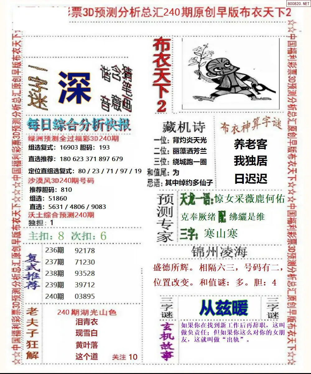早版布衣2