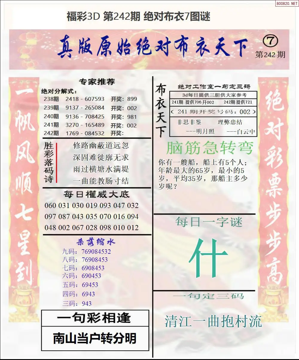 绝对布衣7