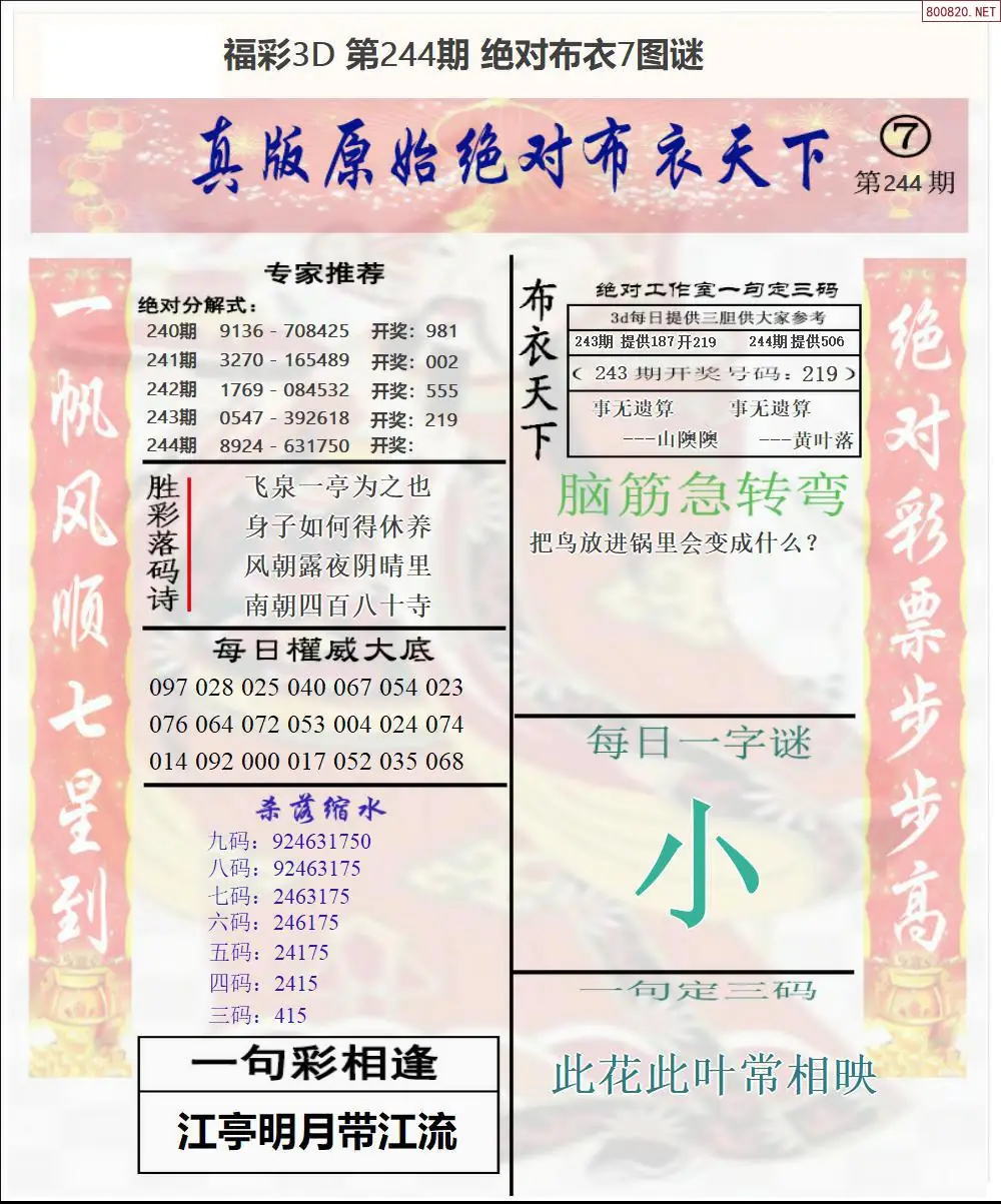 绝对布衣7
