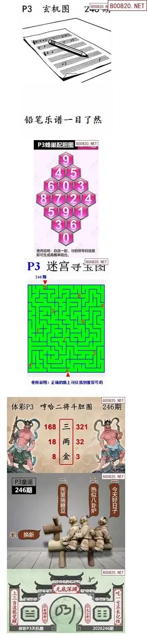 蜂巢天机图谜
