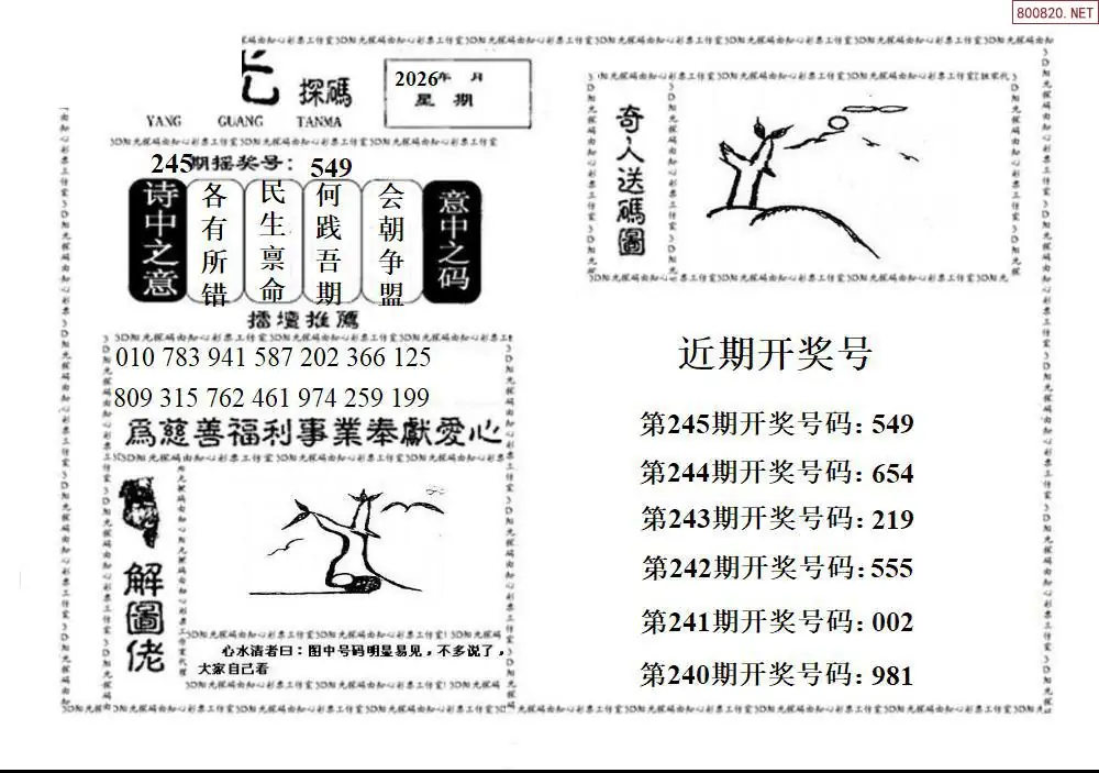 3D阳光探码