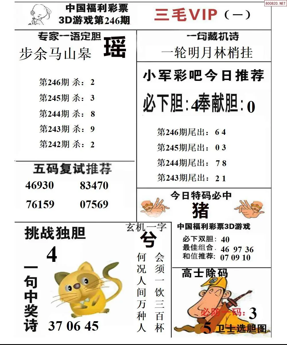 三毛VIP一版