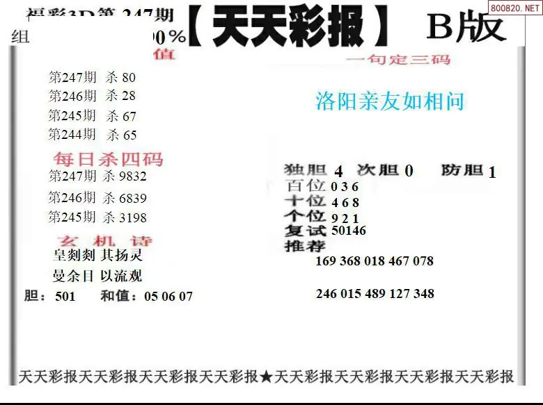 天天彩报2版