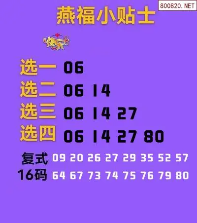 燕福小贴士