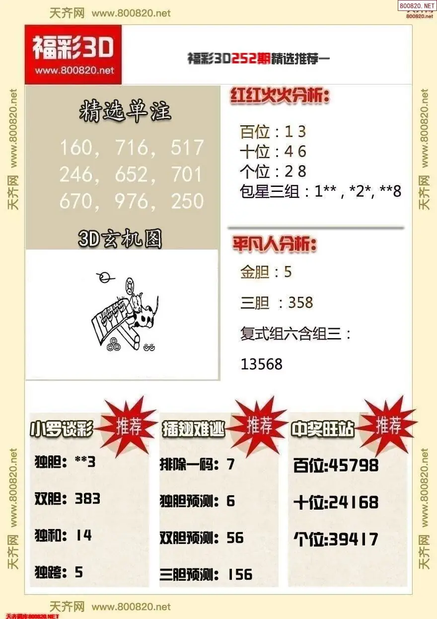 A359福彩3d精选推荐一