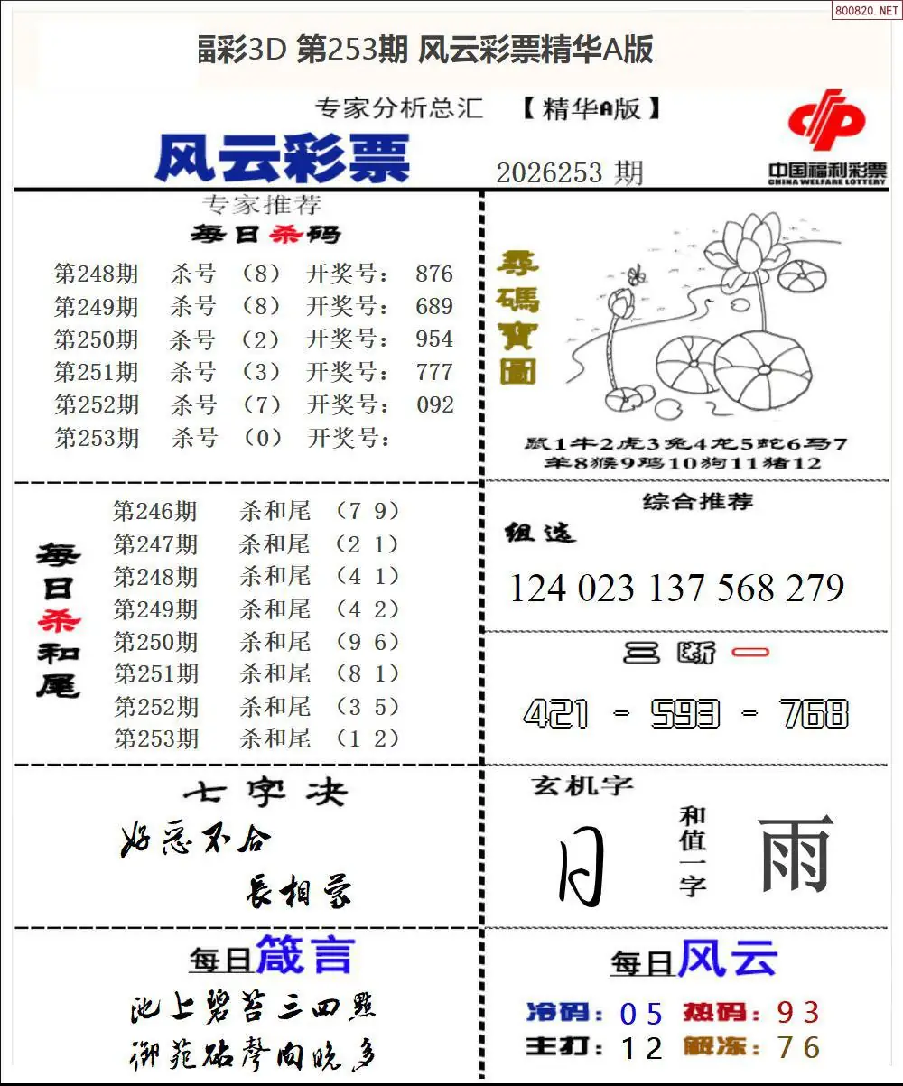 A169风云彩票精华A